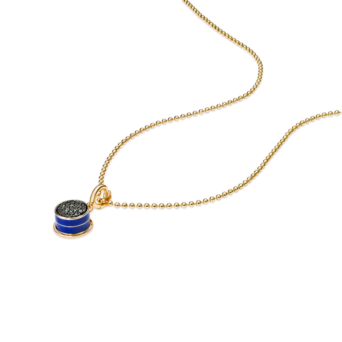 Black Diamond Caviar Tin Charm by Chantel Shafie