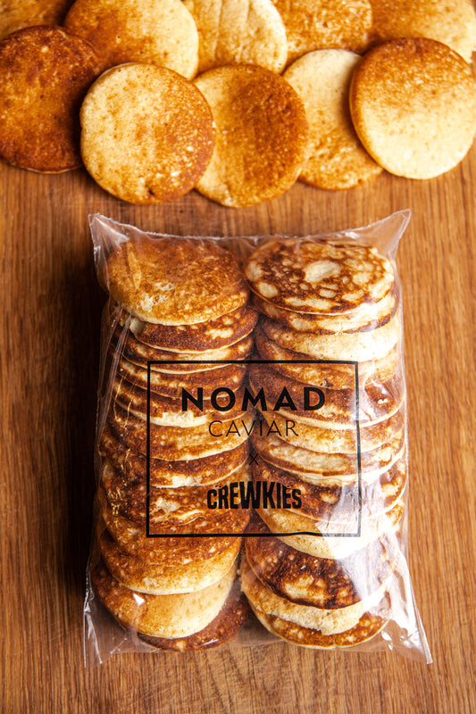 Oversized Blinis by Crewkies