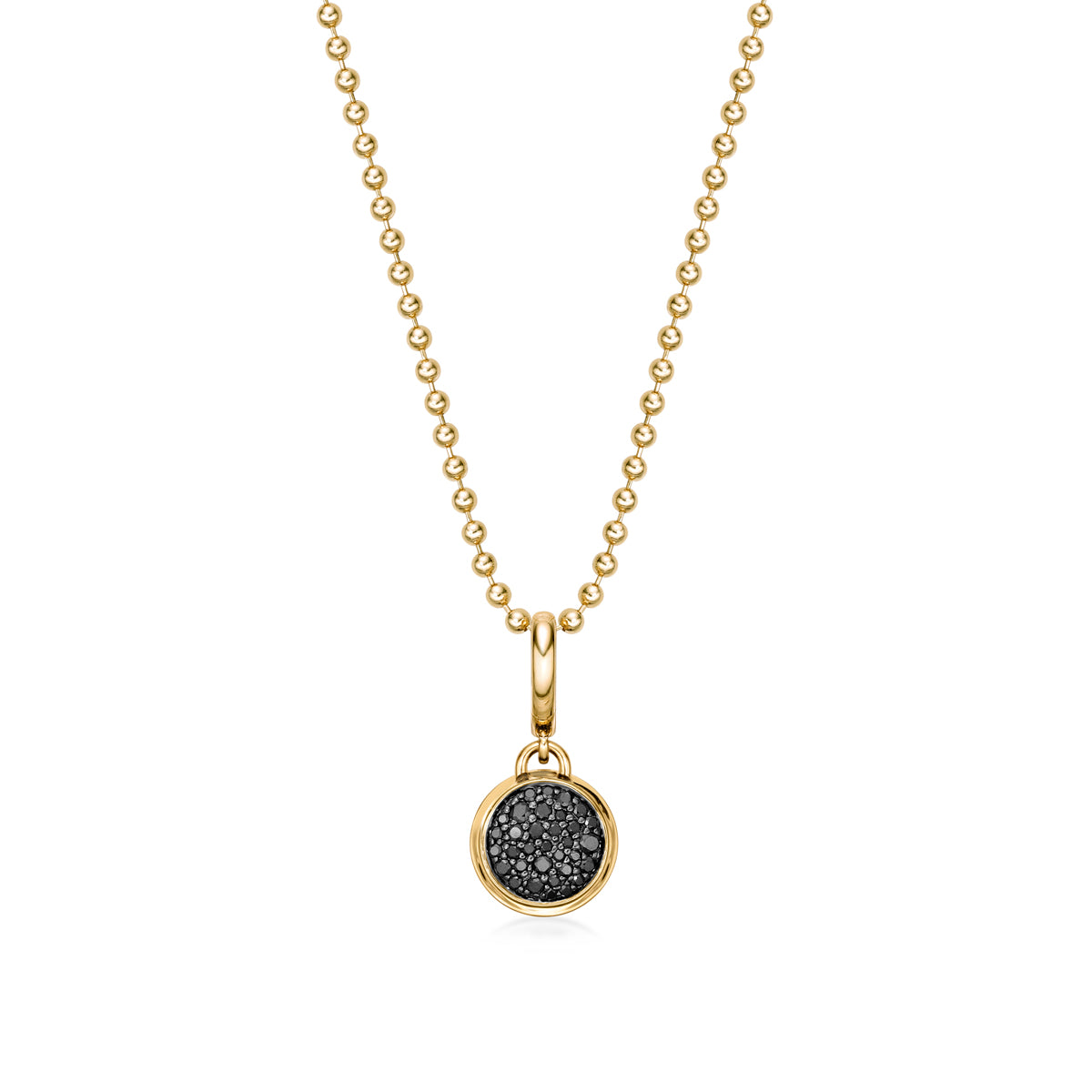 Black Diamond Caviar Tin Charm by Chantel Shafie