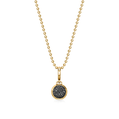Black Diamond Caviar Tin Charm by Chantel Shafie