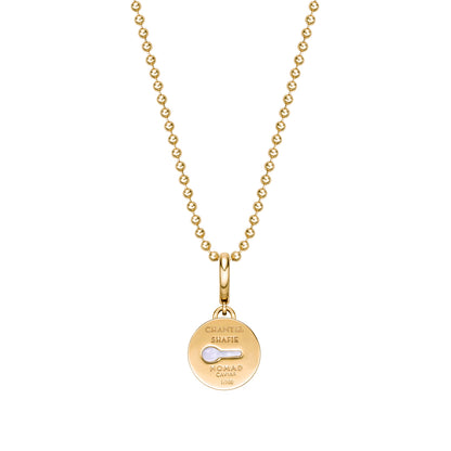 Black Diamond Caviar Tin Charm by Chantel Shafie