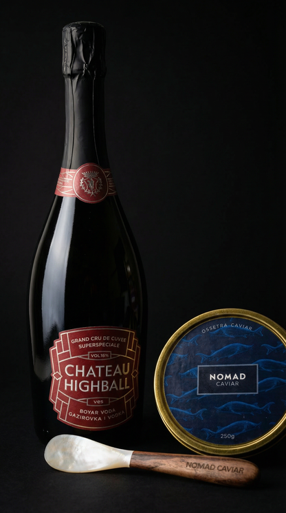 CHATEAU HIGHBALL 250g OSSETRA GIFT SET
