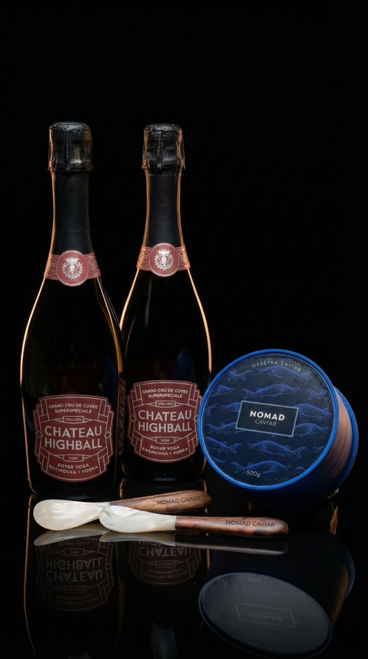 CHATEAU HIGHBALL 500g OSSETRA GIFT SET